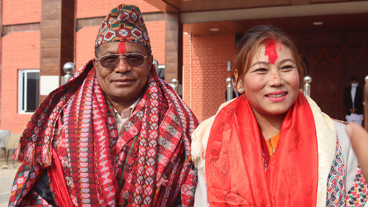 लुम्बिनीको सभामुखमा तुलाराम घर्ती र उपसभामुखमा मेनुका खाण निर्विरोध निर्वाचित 